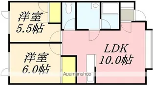 KTアパートメント【102号室】の間取り