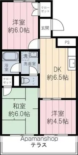 泉ハイツ【1階】の間取り