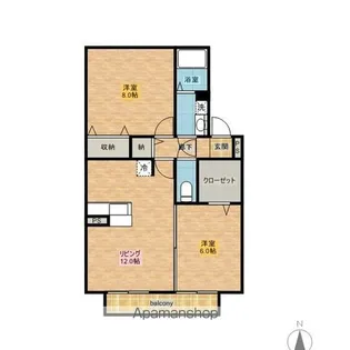 カプチーノ G【1階】の間取り