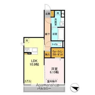 フォレスタ レザイア【2階】の間取り