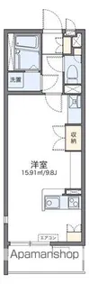 レオネクストグランフォーレスト【2階】の間取り