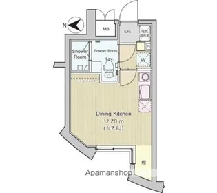 パティオスクエア中野【2階】の間取り