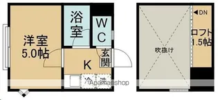 タイズ.Ⅰ【205号室】の間取り