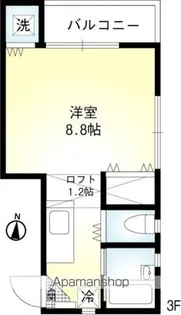 DAIYU30番館【3階】の間取り