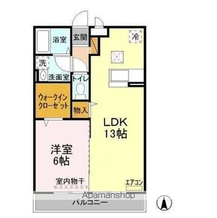 LARCHE(ラルシュ)【1階】の間取り