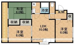 マンションラポール【2階】の間取り