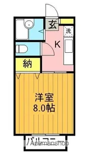 パセオビック.【105号室】の間取り
