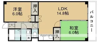 斎藤マンション【4階】の間取り