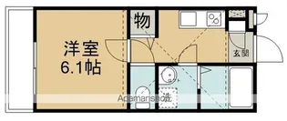 CLAIR本町(クレール本町)【2階】の間取り