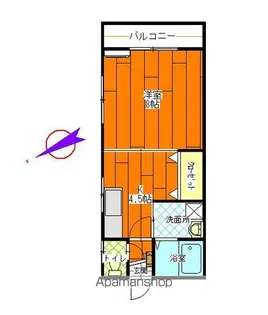 Dハウス【C号室】の間取り