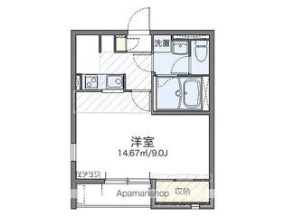 レオネクストカーサ フローラ【1階】の間取り