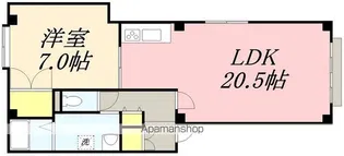メゾンS&Y Ⅵ【202号室】の間取り