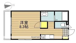 ラビエール戸田新曽B【301号室】の間取り