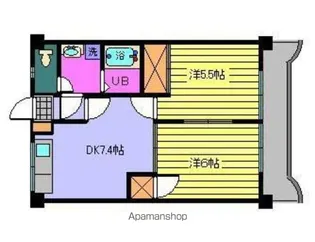 第89杉フラット YUU【4階】の間取り