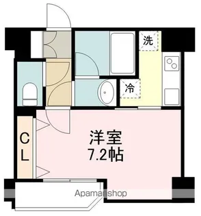 ラピス雨宮【6階】の間取り
