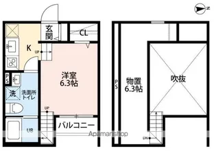 Me-rize【2階】の間取り