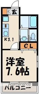 BBS古賀駅前【4階】の間取り