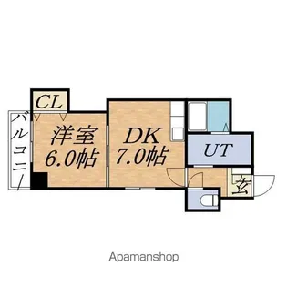 FRAGRANCE医大前【702号室】の間取り