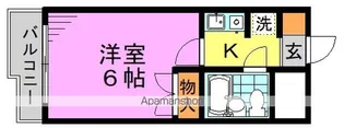 ジョイフル阿佐ヶ谷Ⅱ【1階】の間取り