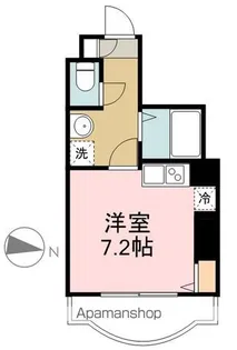 ラポール勾当台【7階】の間取り