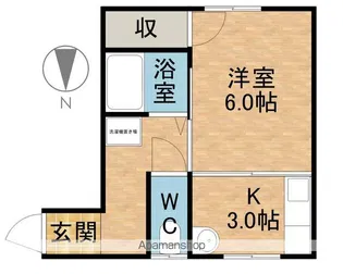 千両ハイツ【1階】の間取り