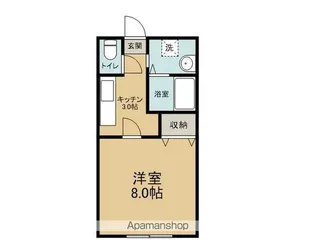 コーポピカソ【201号室】の間取り