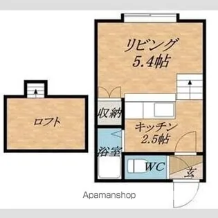 シャンドール札幌【203号室号室】の間取り