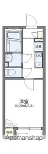レオネクストブラウン【203号室】の間取り