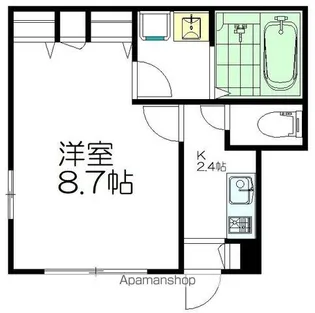 メゾン ソレーユ【101号室】の間取り