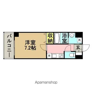 サヴォイリトリートハウス【13階】の間取り