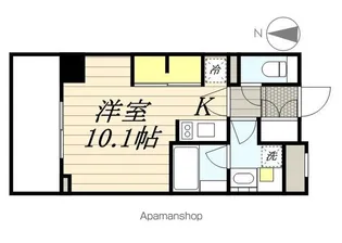 パークアクシス東高円寺【3階】の間取り