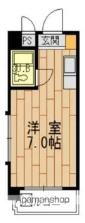 ジェンティール六本松【606号室】の間取り