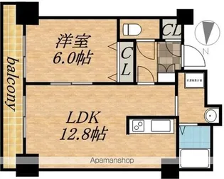 ティアラタワー中島倶楽部(Ⅰ−Ⅳ)【3015号室】の間取り