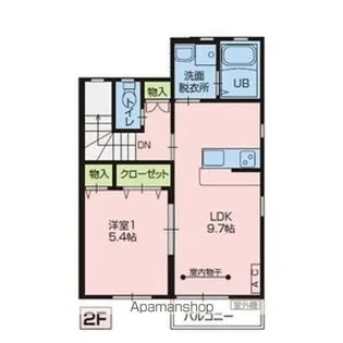 ラルゴリーヴァ【2階】の間取り