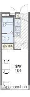 レオパレスヴィレッジ【1階】の間取り