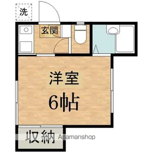メゾンブランシュ【1階】の間取り