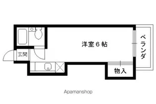 ヴィラ鈴木【207号室】の間取り