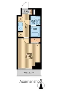 ドゥーエ東陽町【6階】の間取り
