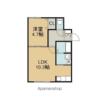CIGAL京町(シーゲル京町)【1階】の間取り