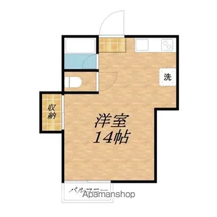 ハイツシリウス【D号室】の間取り