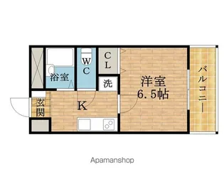 インターナショナル城東【2階】の間取り