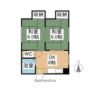 第1小島ビル【5階】の間取り