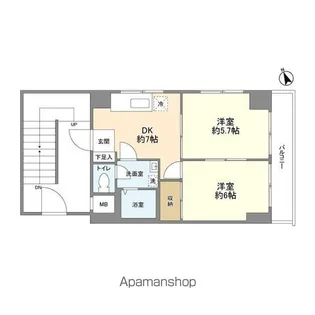 YMTプレイスⅠ【3階】の間取り