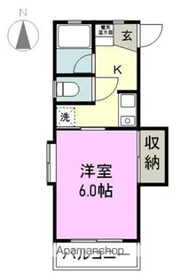 コーポアラモード8【205号室】の間取り