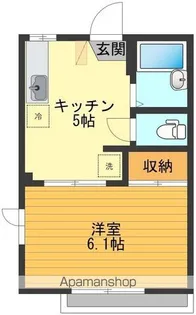 ハイム茜【105号室号室】の間取り
