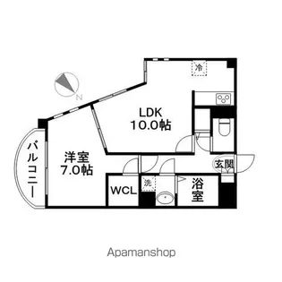 さくらHILLS YAGOTO【1階】の間取り