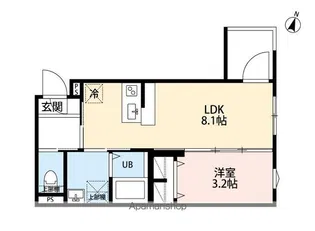 ROBOT HOME 東林間【2階】の間取り