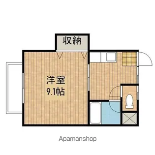 稲荷ヴィレッジ【302号室】の間取り