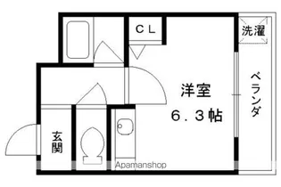 メゾンYM【403号室】の間取り