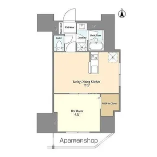 スコレサイト池袋【5階】の間取り